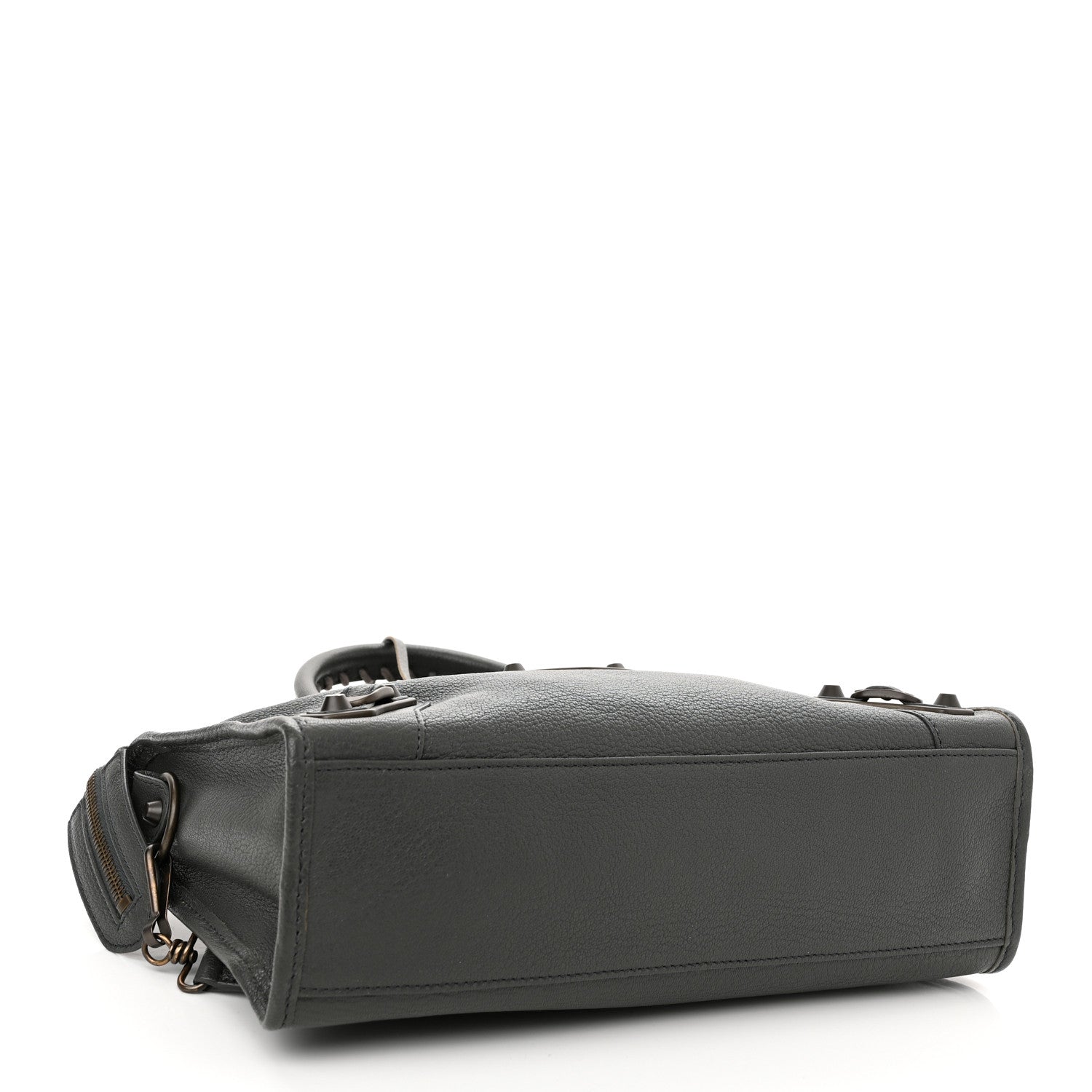 Balenciaga Chevre Classic Hardware Metallic Edge S City Gris Fossile 3 of 9