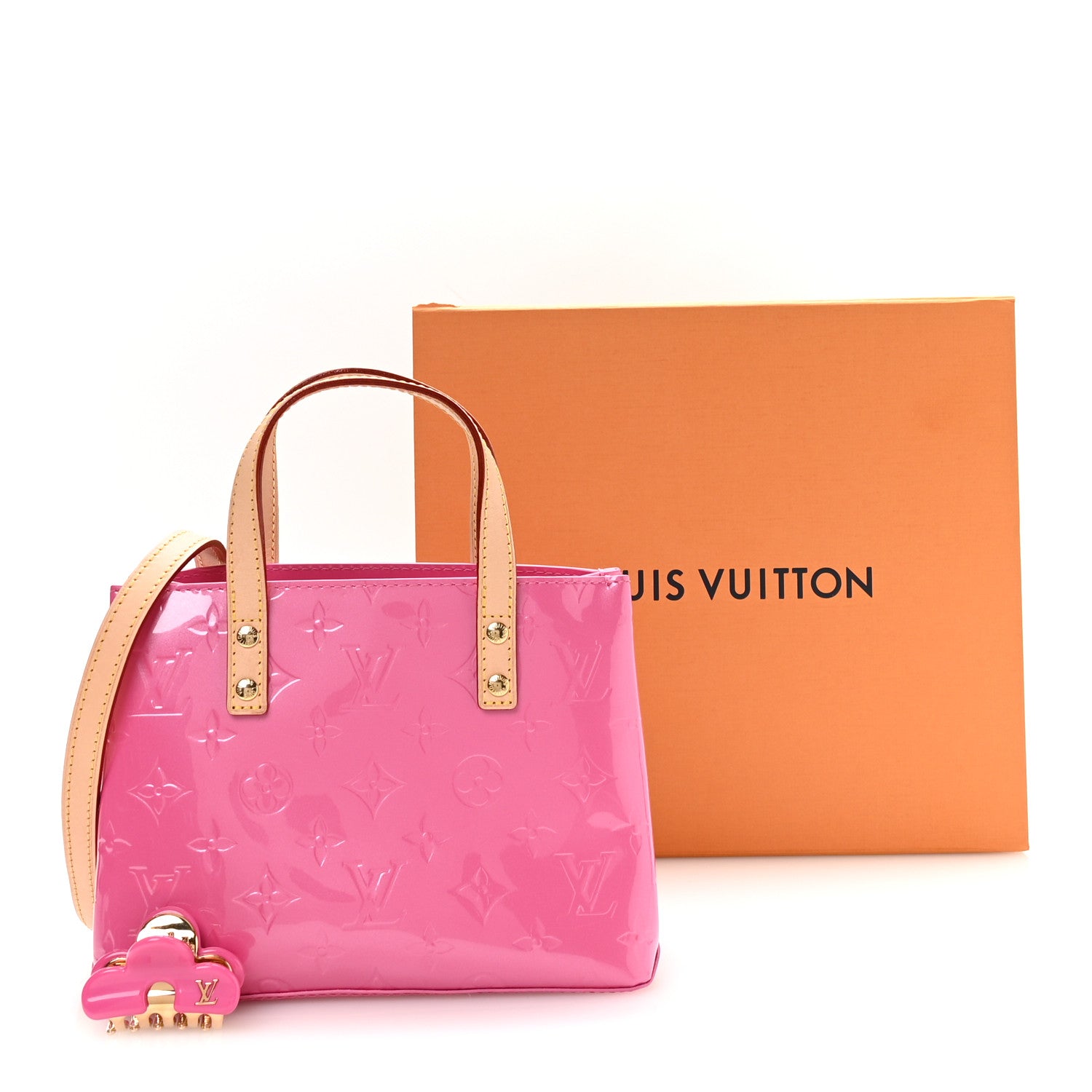 Louis Vuitton Vernis Reade PM NM Neon Pink 11 of 11