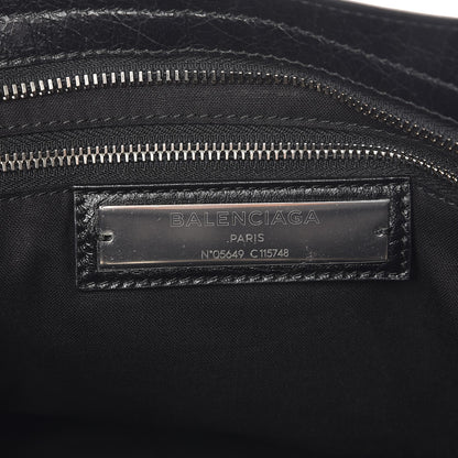Balenciaga Agneau Classic Silver Hardware City Black 7 of 8