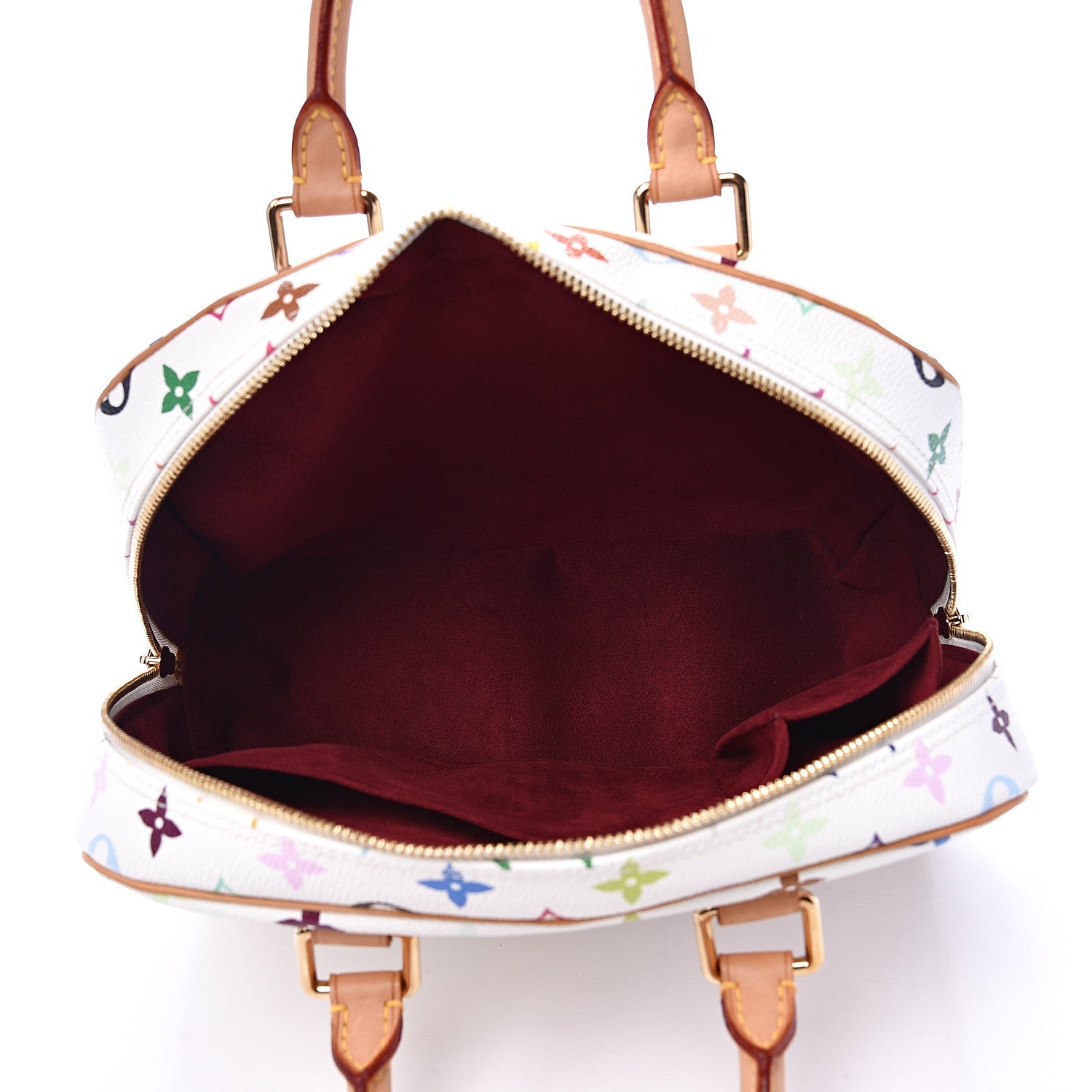 Louis Vuitton Monogram Multicolor Trouville White 4 of 9