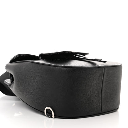 Christian Dior Calfskin Saddle Backpack Black 4 of 10