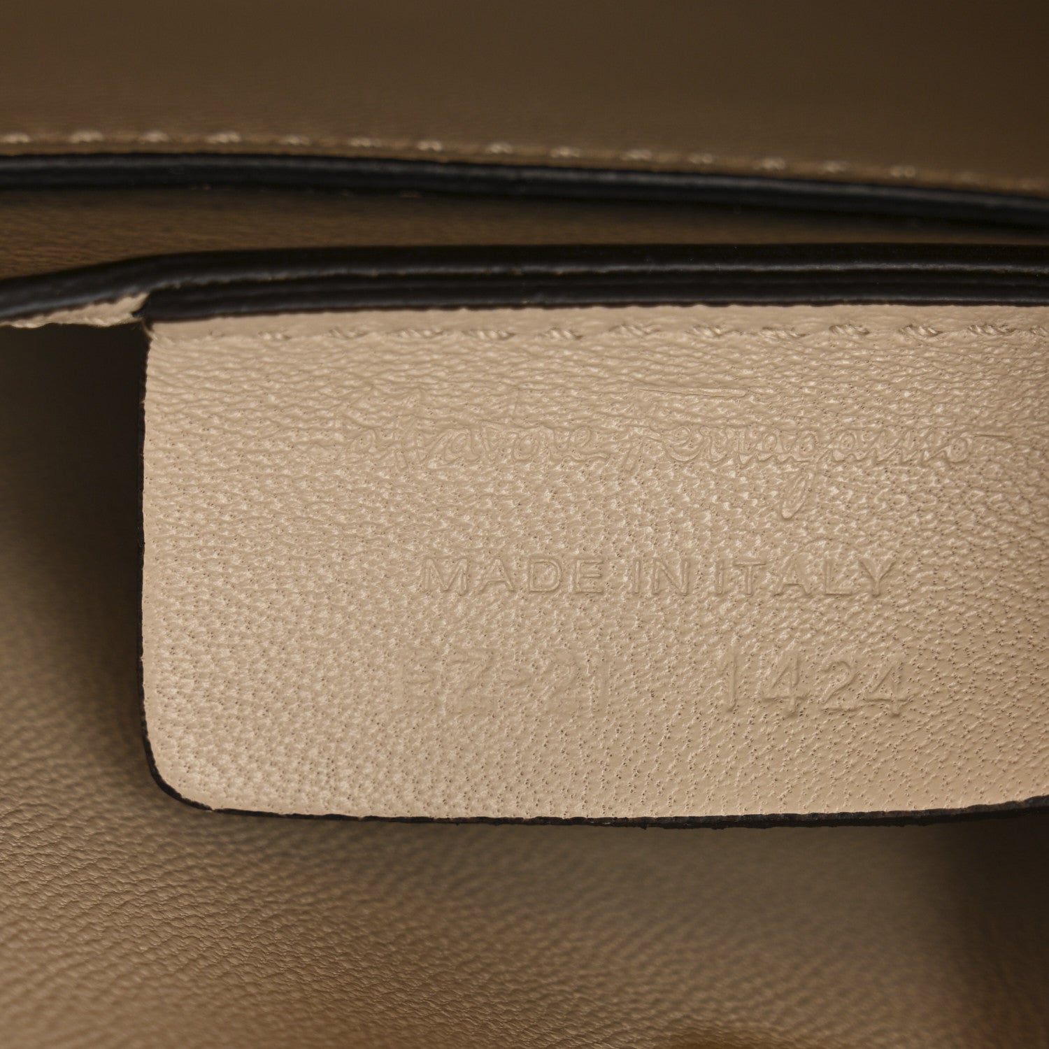 Salvatore Ferragamo Calfskin Small The Studio Box Bag Daino 6 of 10