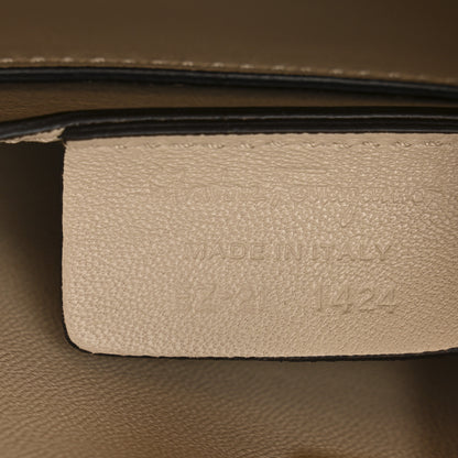 Salvatore Ferragamo Calfskin Small The Studio Box Bag Daino 6 of 10