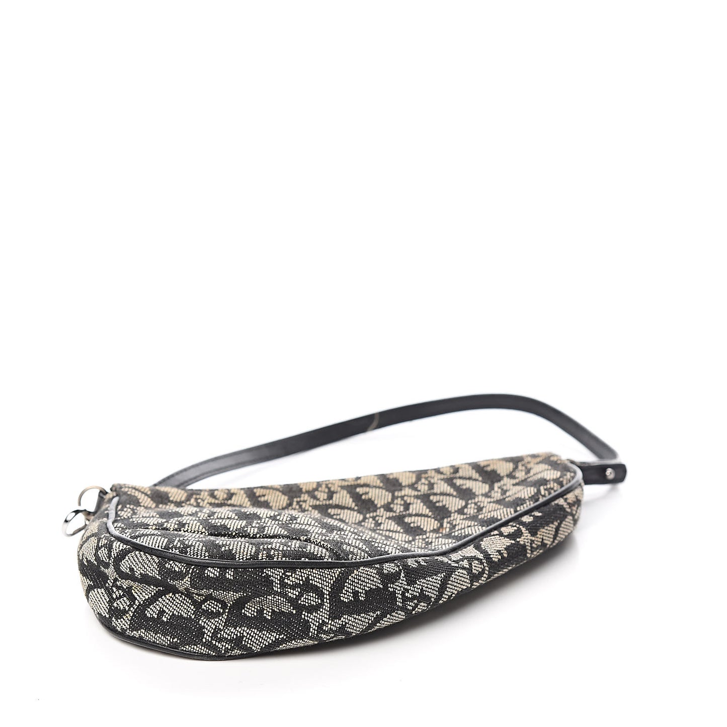Monogram Mini Saddle Pochette Black