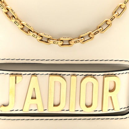 Christian Dior Calfskin J'Adior Chain Flap Bag Off White Off White 7 of 9