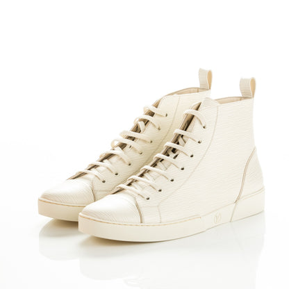 Louis Vuitton Epi Match Up Sneakers 9 White 3 of 9