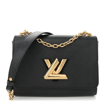 Louis Vuitton Epi Twist Shoulder Bag MM Black 1 of 11