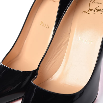 Christian Louboutin Patent Pigalle 100 Pumps 40 Black 8 of 9