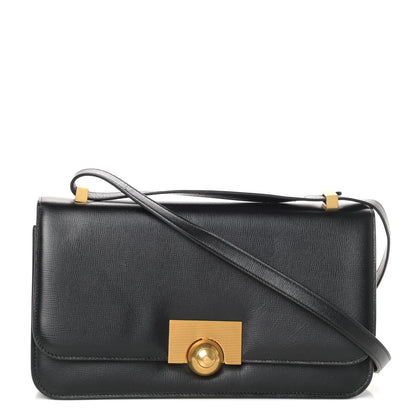 Bottega Veneta Calfskin Stamped Classic BV Bag Black 1 of 9