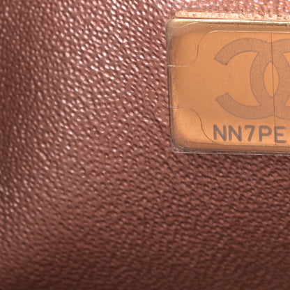 Chanel Metallic Grained Calfskin Quilted 2.55 Reissue Mini Flap Copper Pink 7 of 12