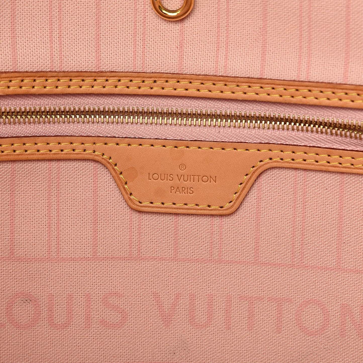 Damier Azur Neo Neverfull MM Rose Ballerine