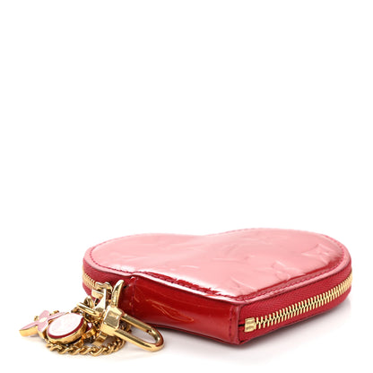 Louis Vuitton Vernis Coeur Heart Coin Purse Pomme D'Amour 4 of 6