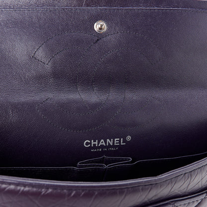 Chanel Aged Calfskin Quilted 2.55 Reissue 226 Flap Dark Purple 6 of 11