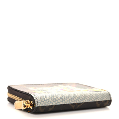 Louis Vuitton Monogram 2022 Christmas Animation New York Soho Zippy Coin Purse Jaune 4 of 7