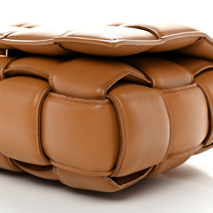 Bottega Veneta Nappa Maxi Intreccio Padded Cassette Crossbody Bag Caramel 9 of 9