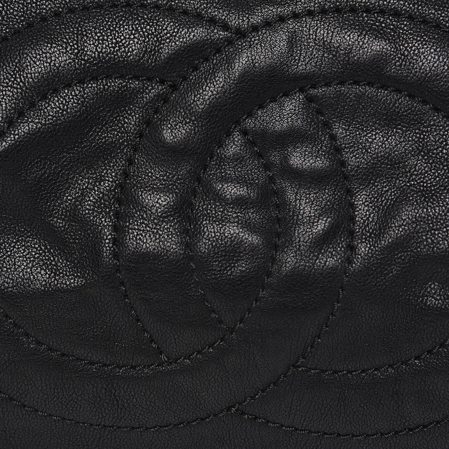 Chanel Glazed Calfskin East West Modern Chain Tote Black 12 of 13