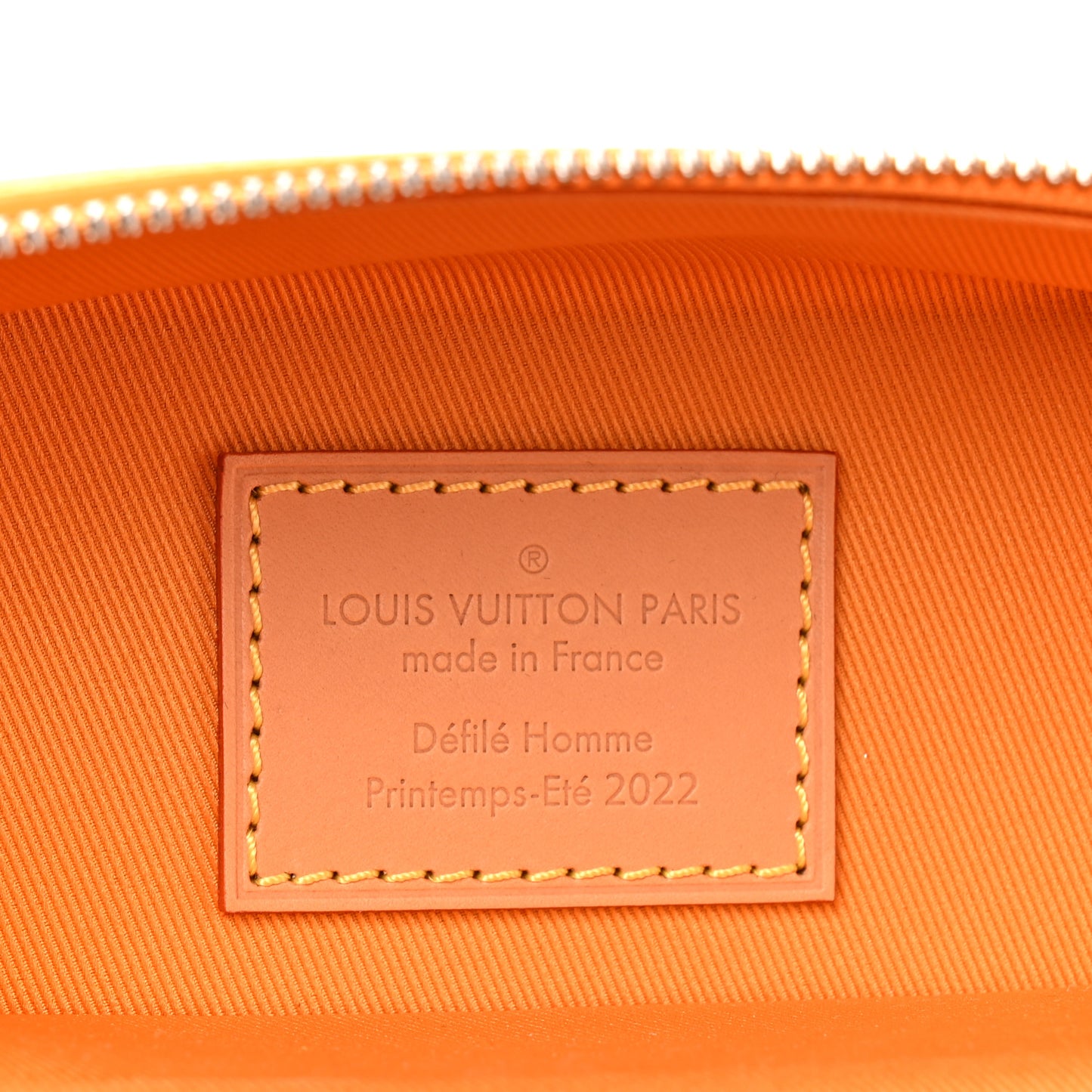 Calfskin N°7 Vertical Box Trunk Yellow