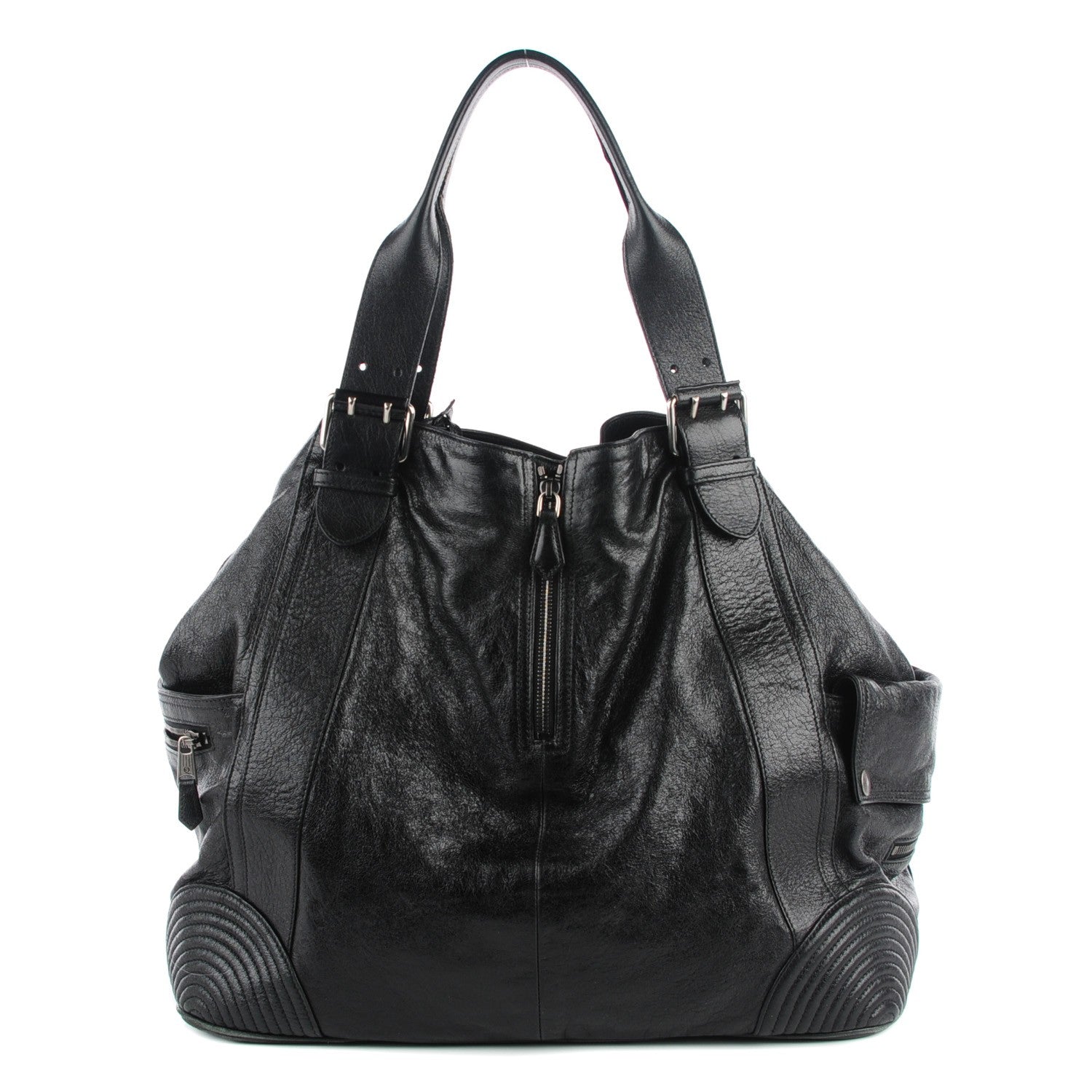 Alexander McQueen Calfskin Faithful Tote Black 1 of 7