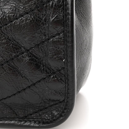 Saint Laurent Crinkled Calfskin Matelasse Monogram Medium Niki Chain Satchel Black 11 of 11