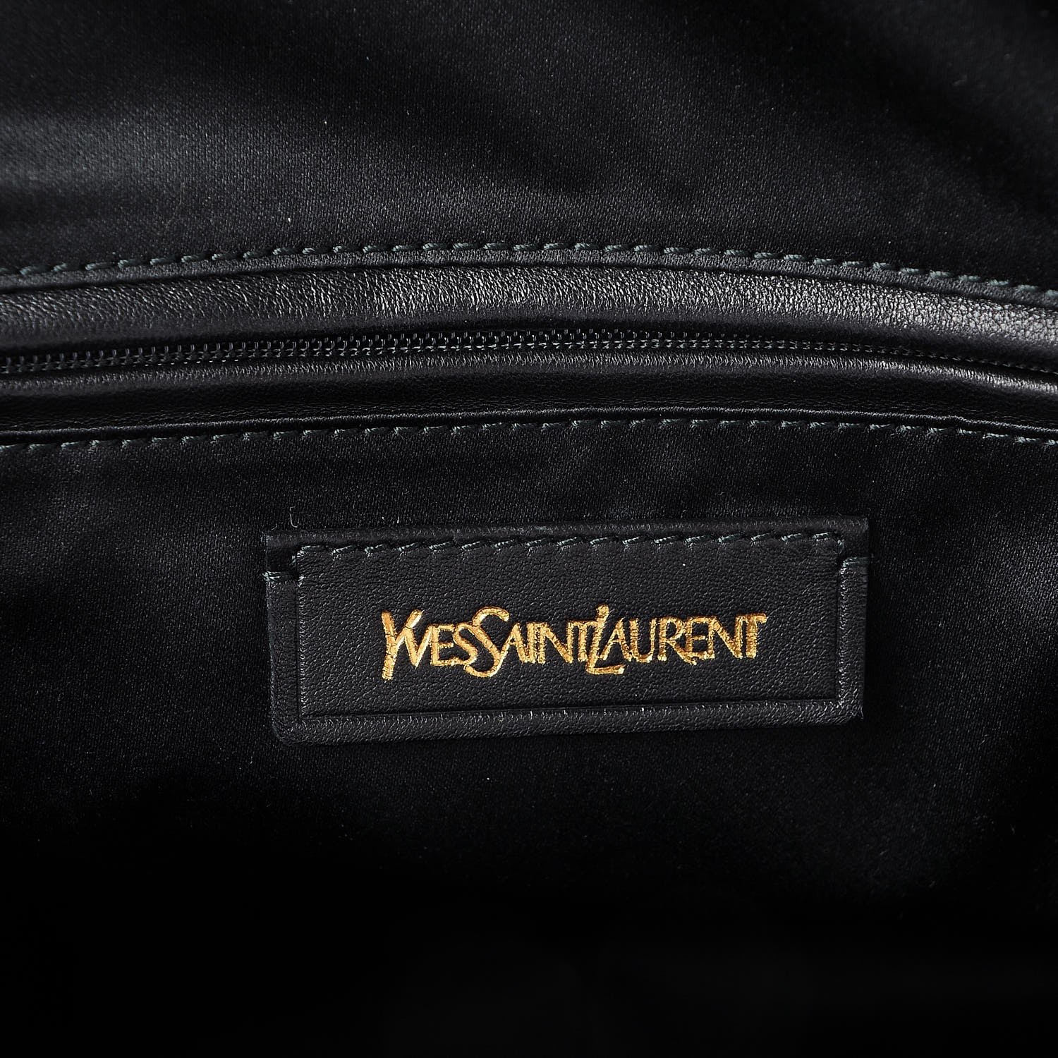 Saint Laurent Calfskin Oversized Muse Navy Blue 6 of 7