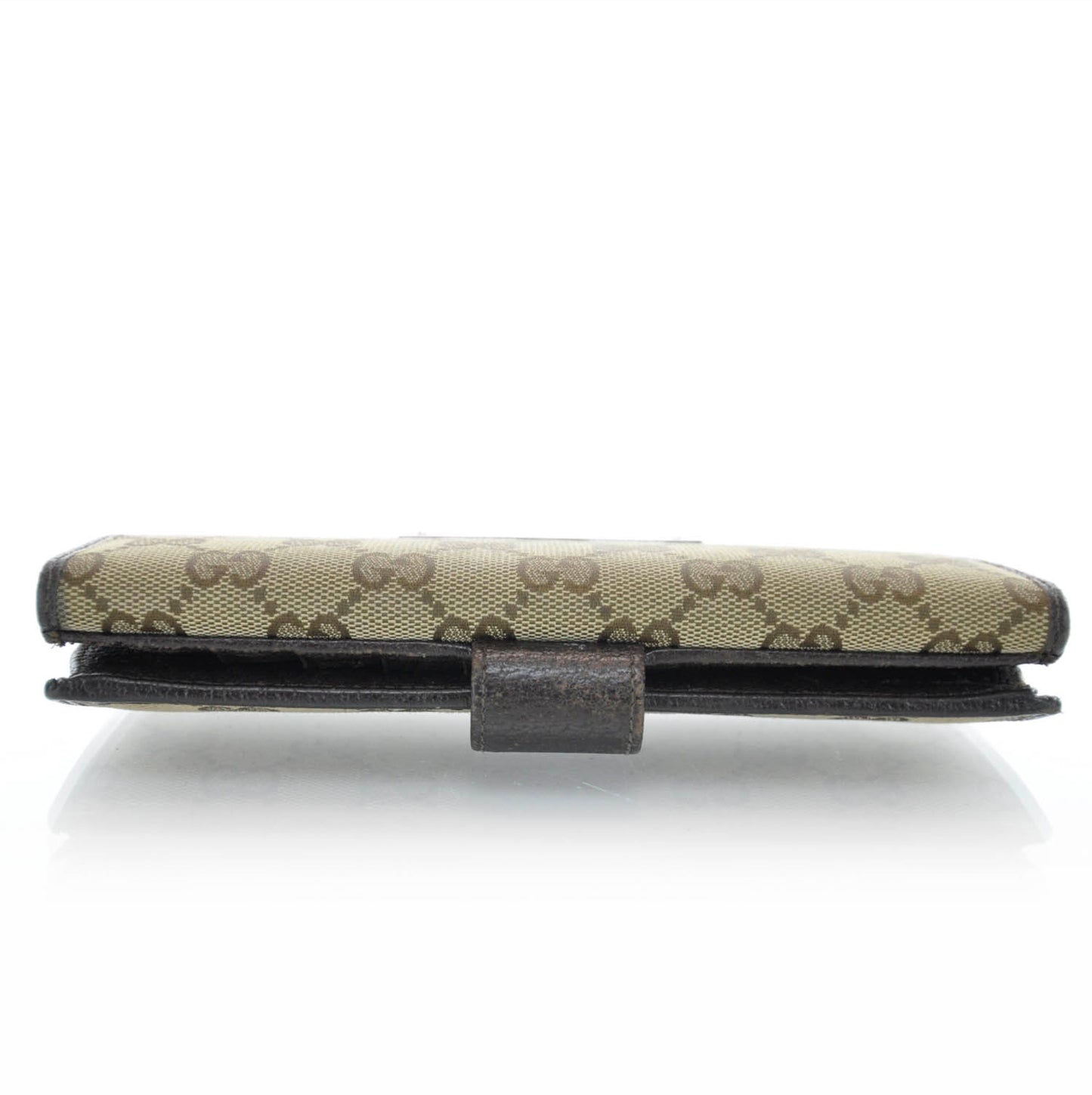 Monogram Metal Plate Continental Wallet