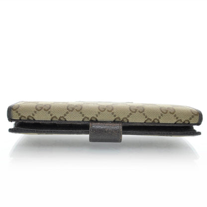 Gucci Monogram Metal Plate Continental Wallet 4 of 8