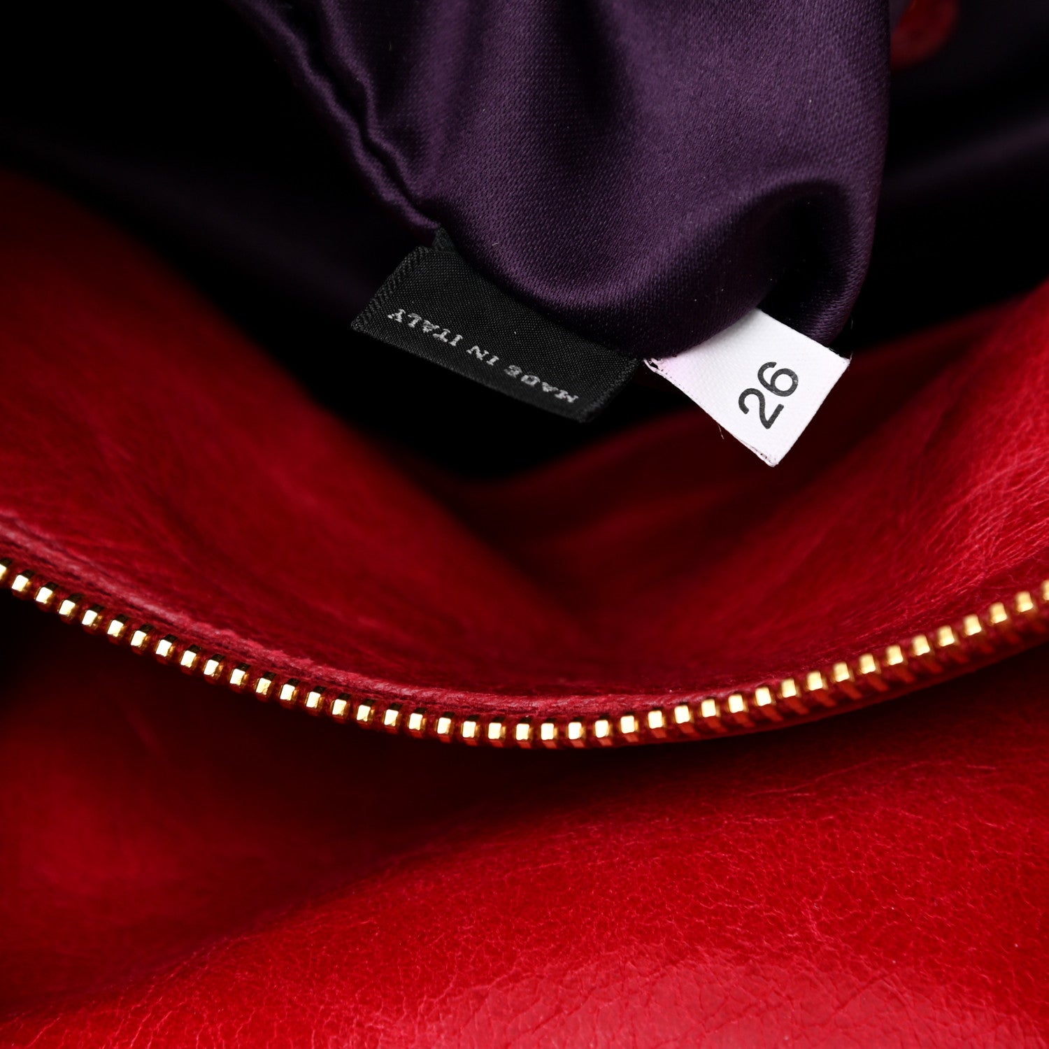 Miu Miu Vitello Lux Satchel Bag Red 7 of 10