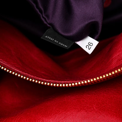 Miu Miu Vitello Lux Satchel Bag Red 7 of 10