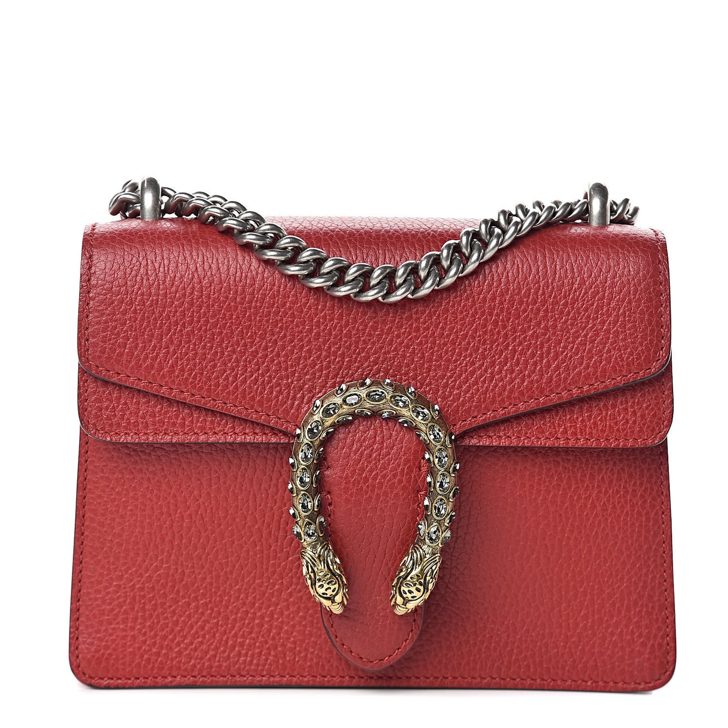 Calfskin Mini Dionysus Shoulder Bag Hibiscus Red