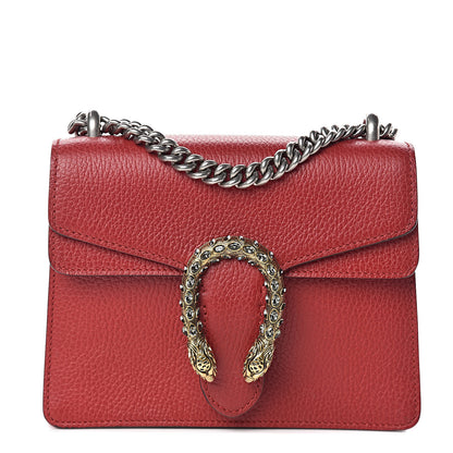 Gucci Calfskin Mini Dionysus Shoulder Bag Hibiscus Red 1 of 10