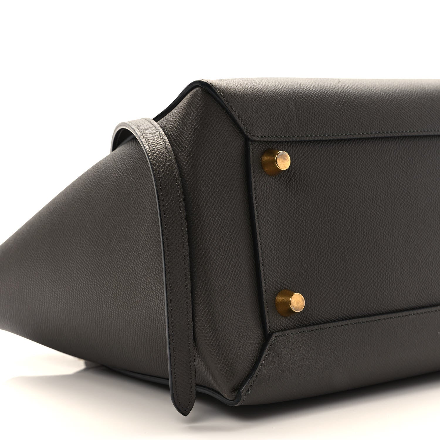 Celine Grained Calfskin Mini Belt Bag Grey 7 of 10