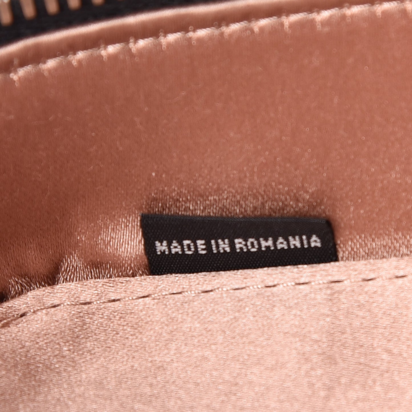 Goatskin Madras Bucket Bag Black