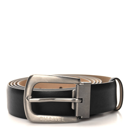 Chanel Calfskin Belt 115 46 Black 1 of 5