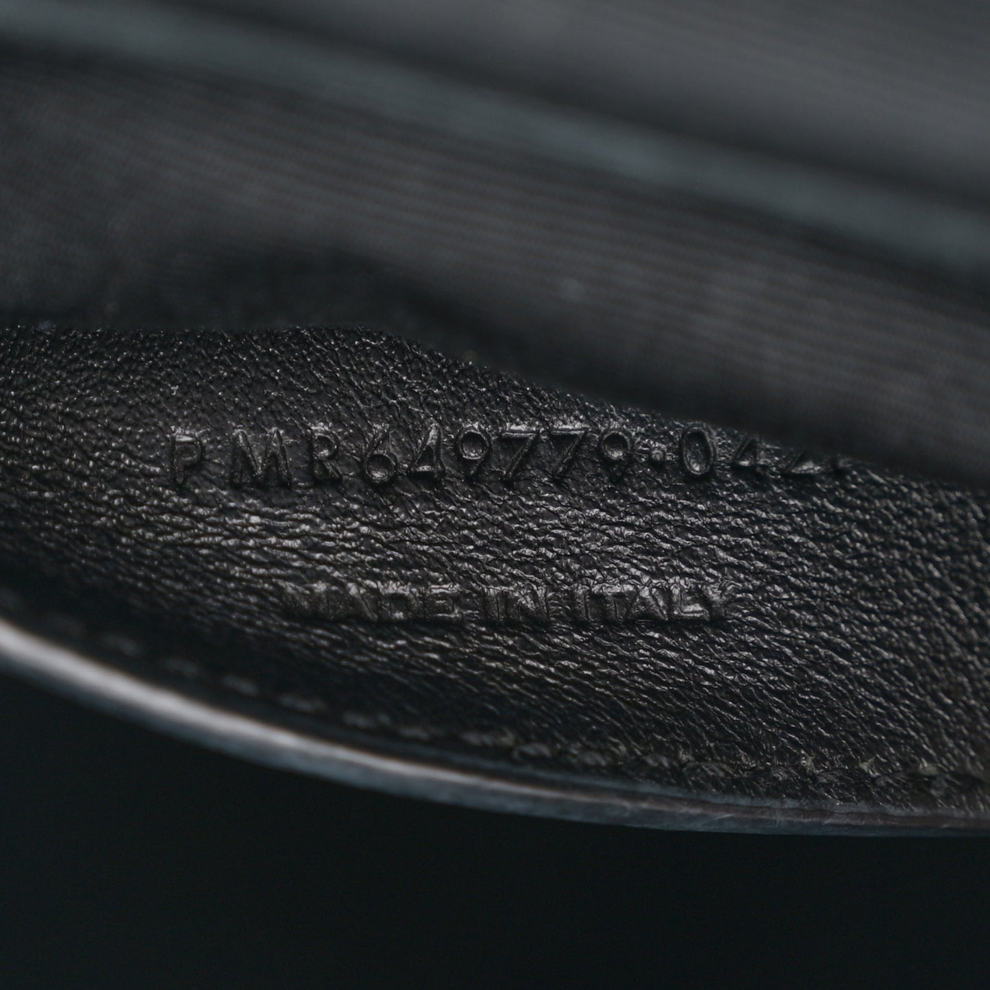 Grain de Poudre Quilted 80's Vanity Bag Black