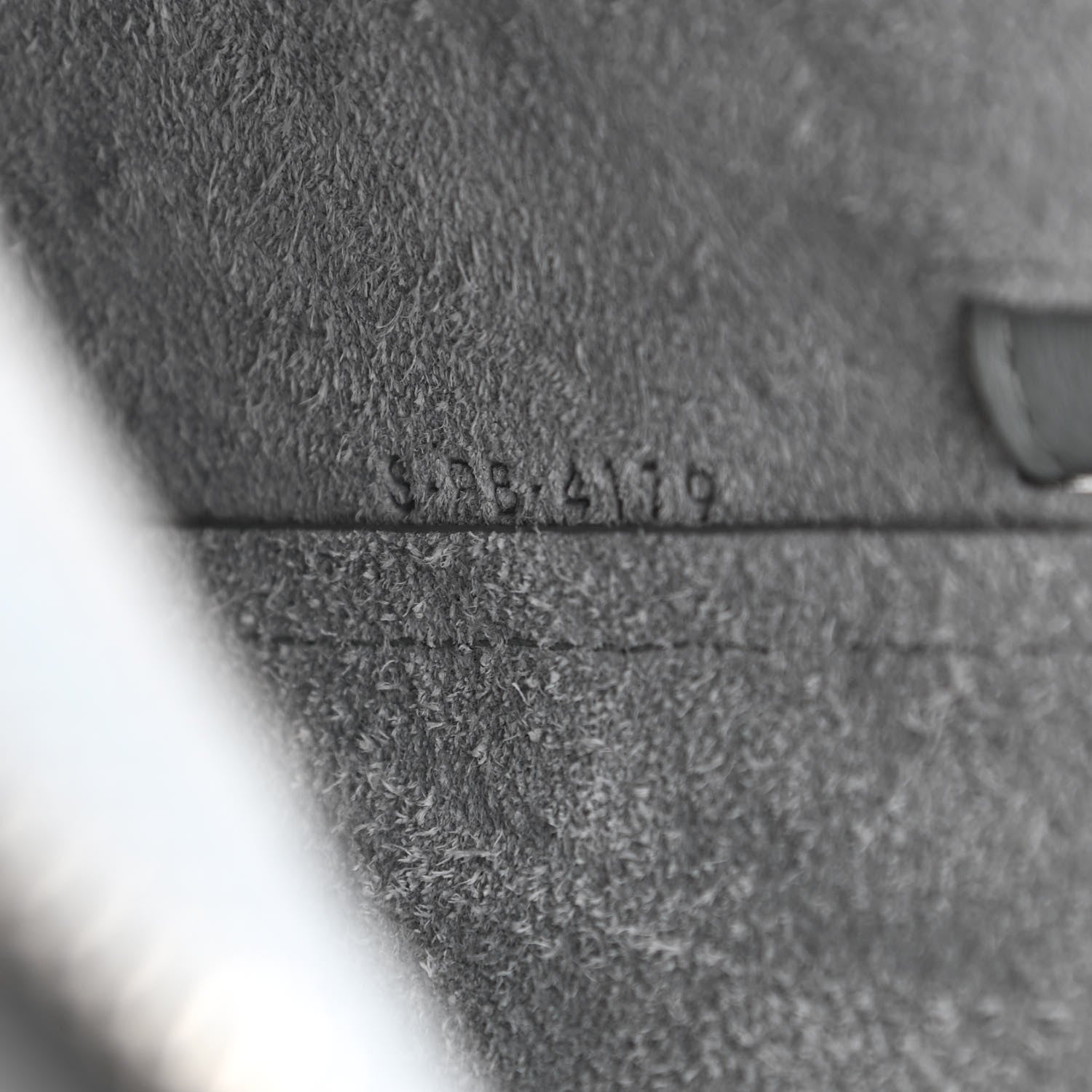 Celine Grained Calfskin Nano Belt Bag Mineral 8 of 11