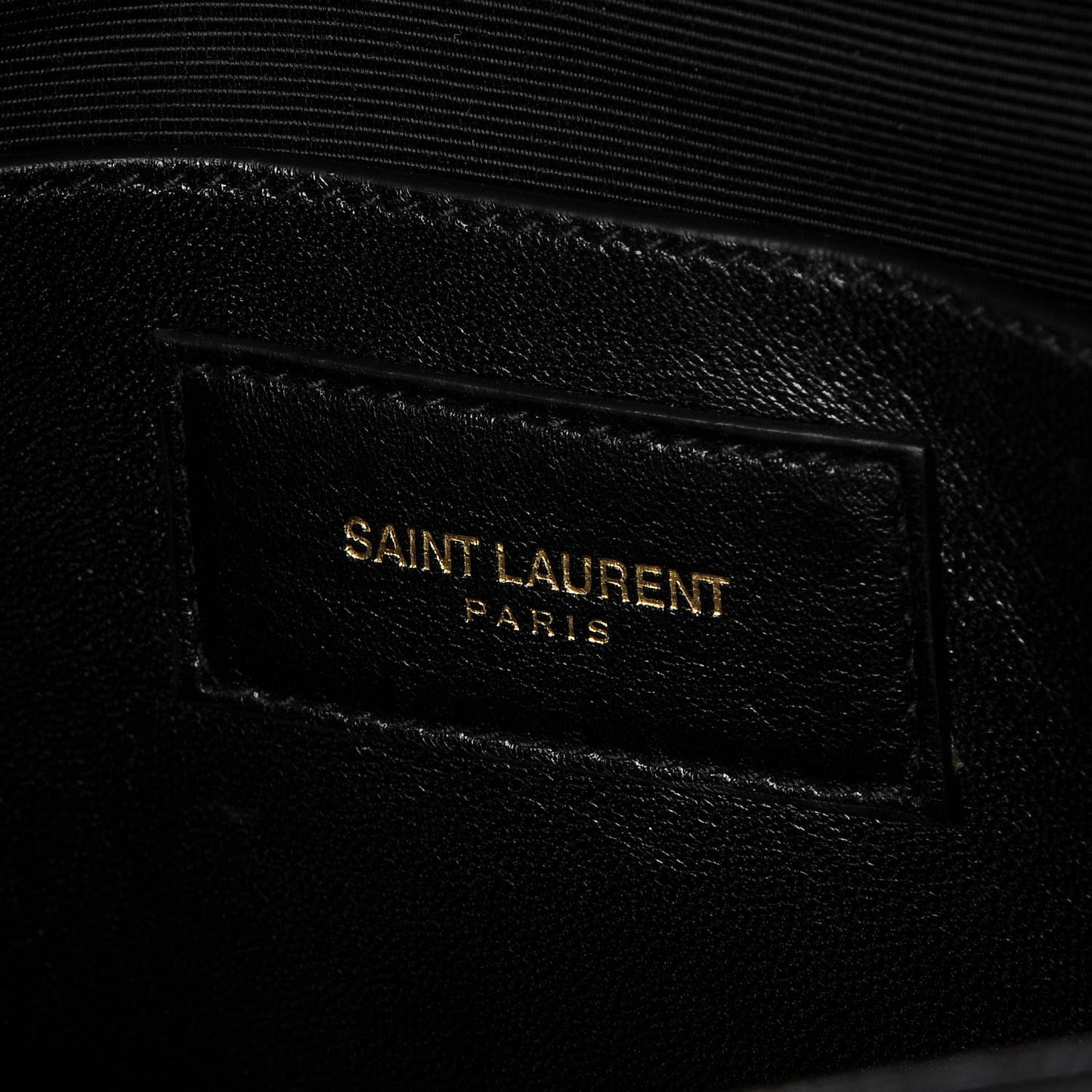 Grain De Poudre Monogram Cassandre Clutch Black