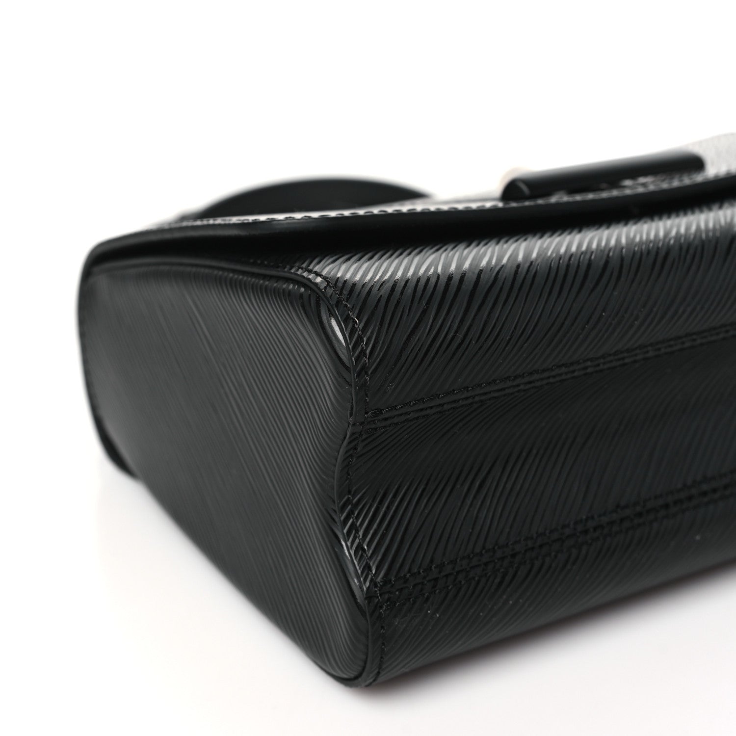 Louis Vuitton Epi Twist Shoulder Bag MM Matte Black 9 of 10