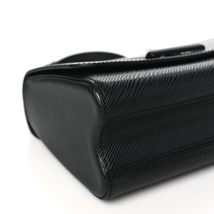 Louis Vuitton Epi Twist Shoulder Bag MM Matte Black 9 of 10