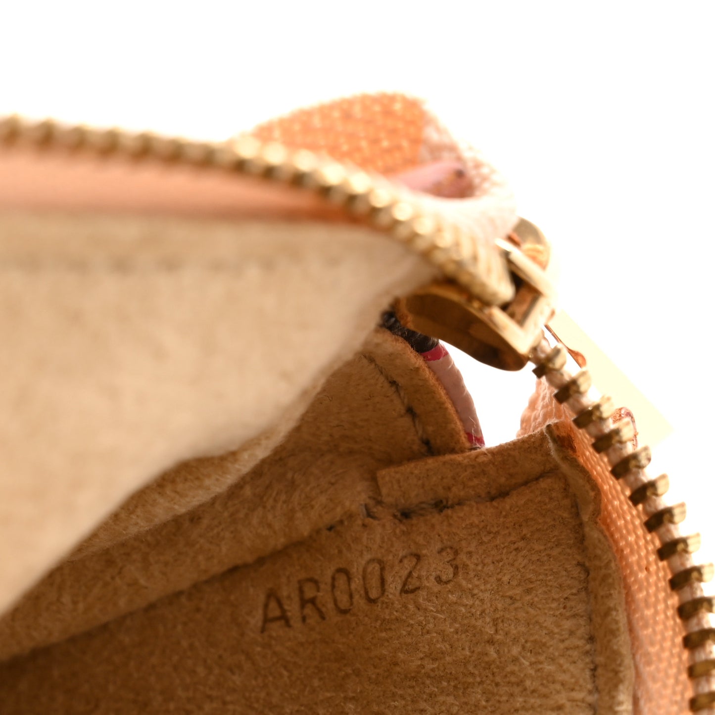 Monogram Cherry Blossom Pochette Accessories Brown