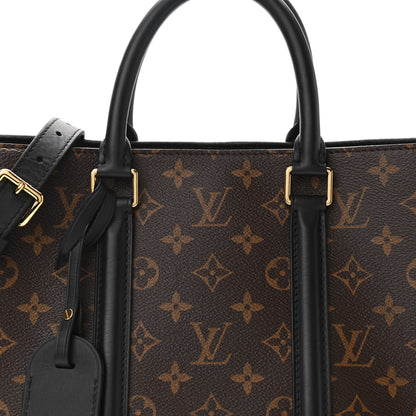 Louis Vuitton Monogram Soufflot MM Black 7 of 11