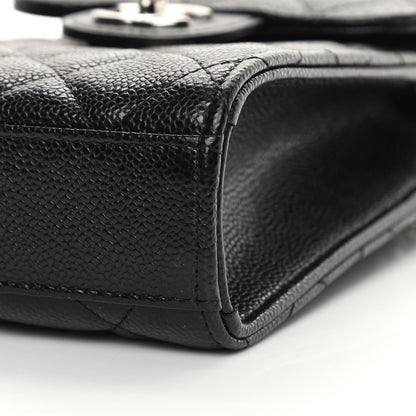 Chanel Caviar Quilted Classic Phone Holder Black 11 of 14