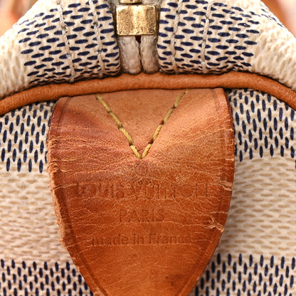 Louis Vuitton Damier Azur Speedy 30 6 of 10