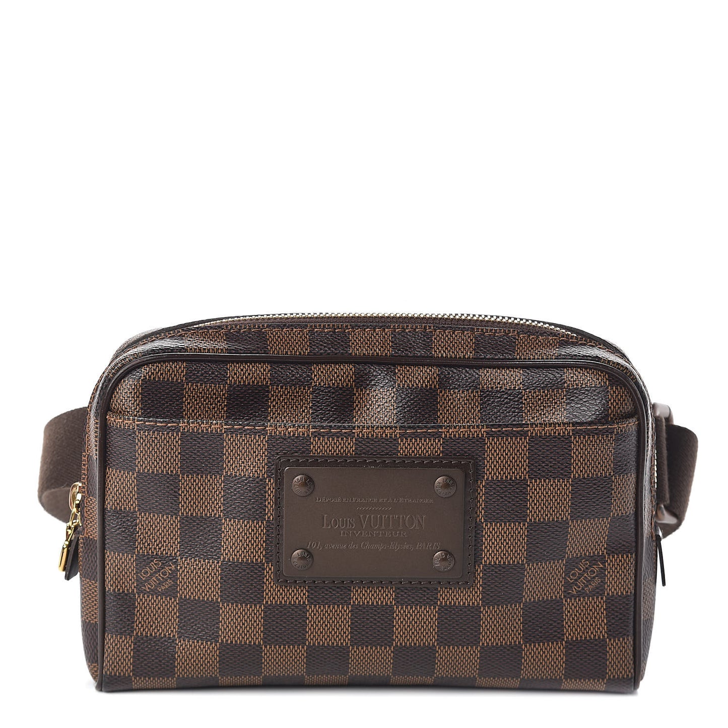 Damier Ebene Brooklyn Bum Bag