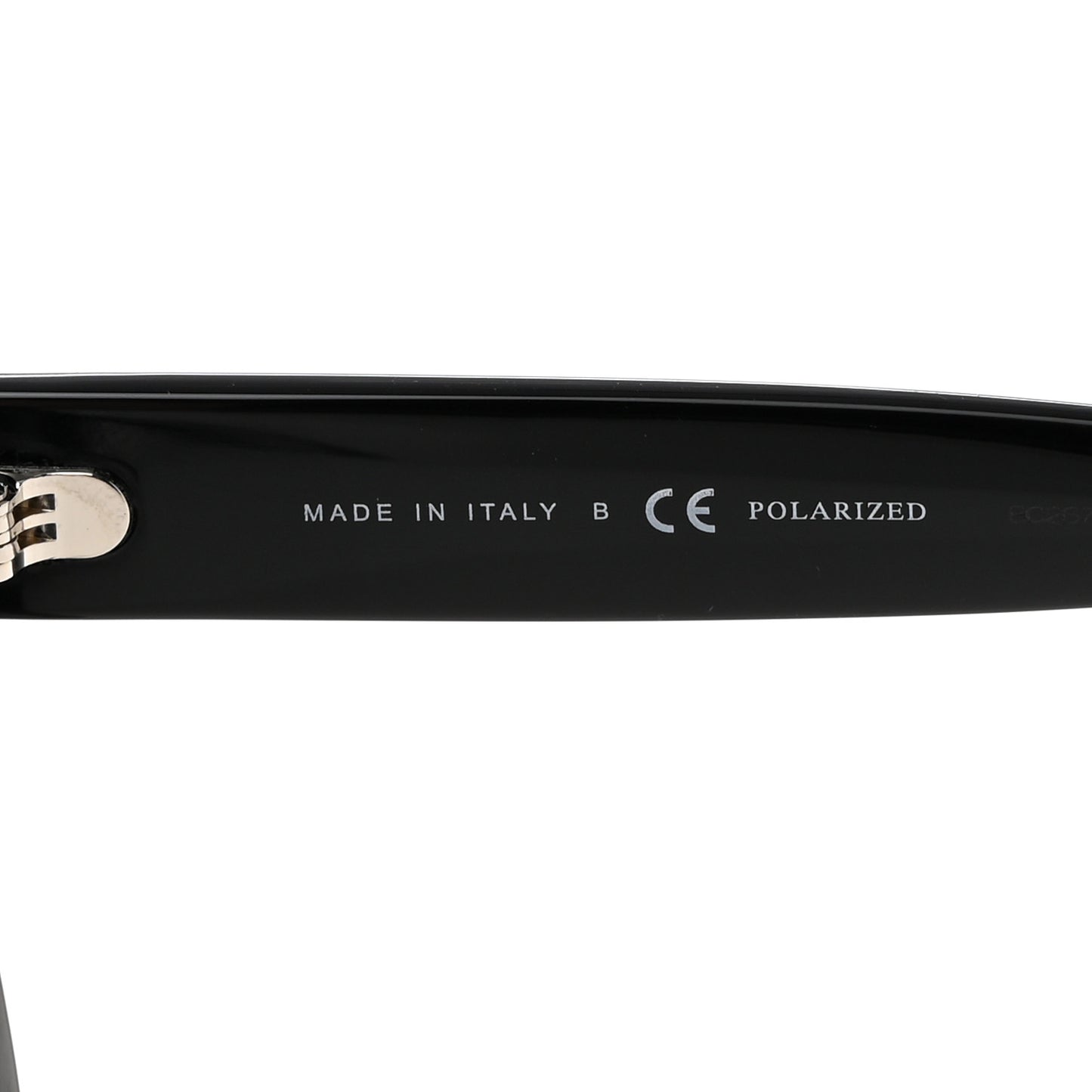 Acetate Polarized Square CC Sunglasses 5380 Black