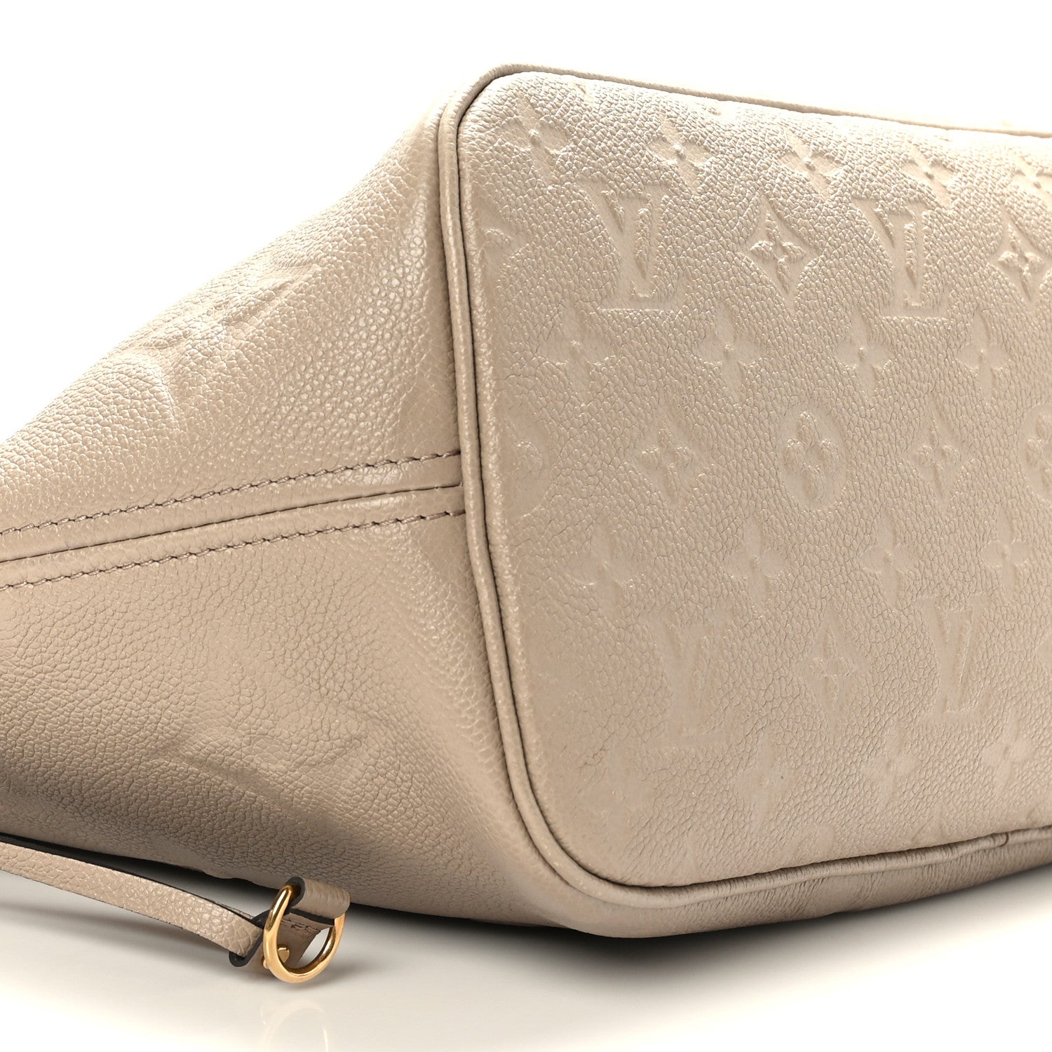 Louis Vuitton Empreinte Monogram Giant Neverfull MM Tourterelle 8 of 9