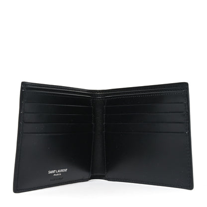 Saint Laurent Smooth Calfskin Monogram East West Wallet Black 5 of 6