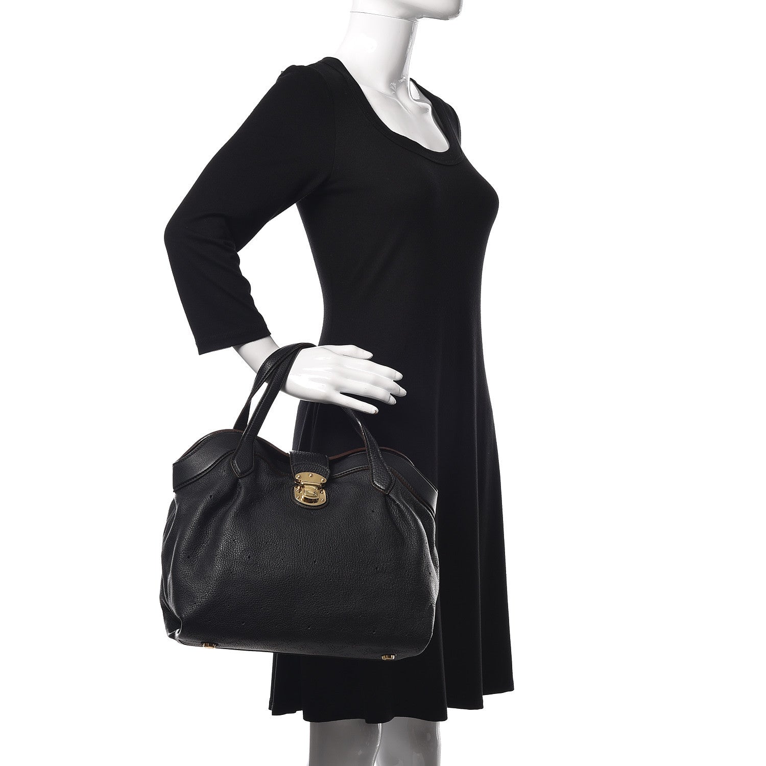 Louis Vuitton Mahina Cirrus PM Black 2 of 8