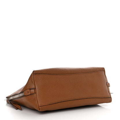 Prada Vitello Daino Zip Shopping Tote Cannella 4 of 10