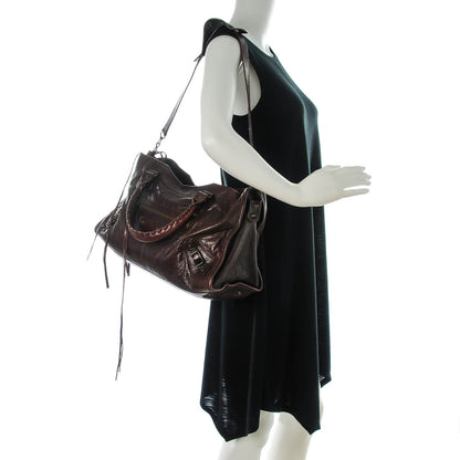 Balenciaga Chevre Classic Hardware Part Time Mogano 2 of 7