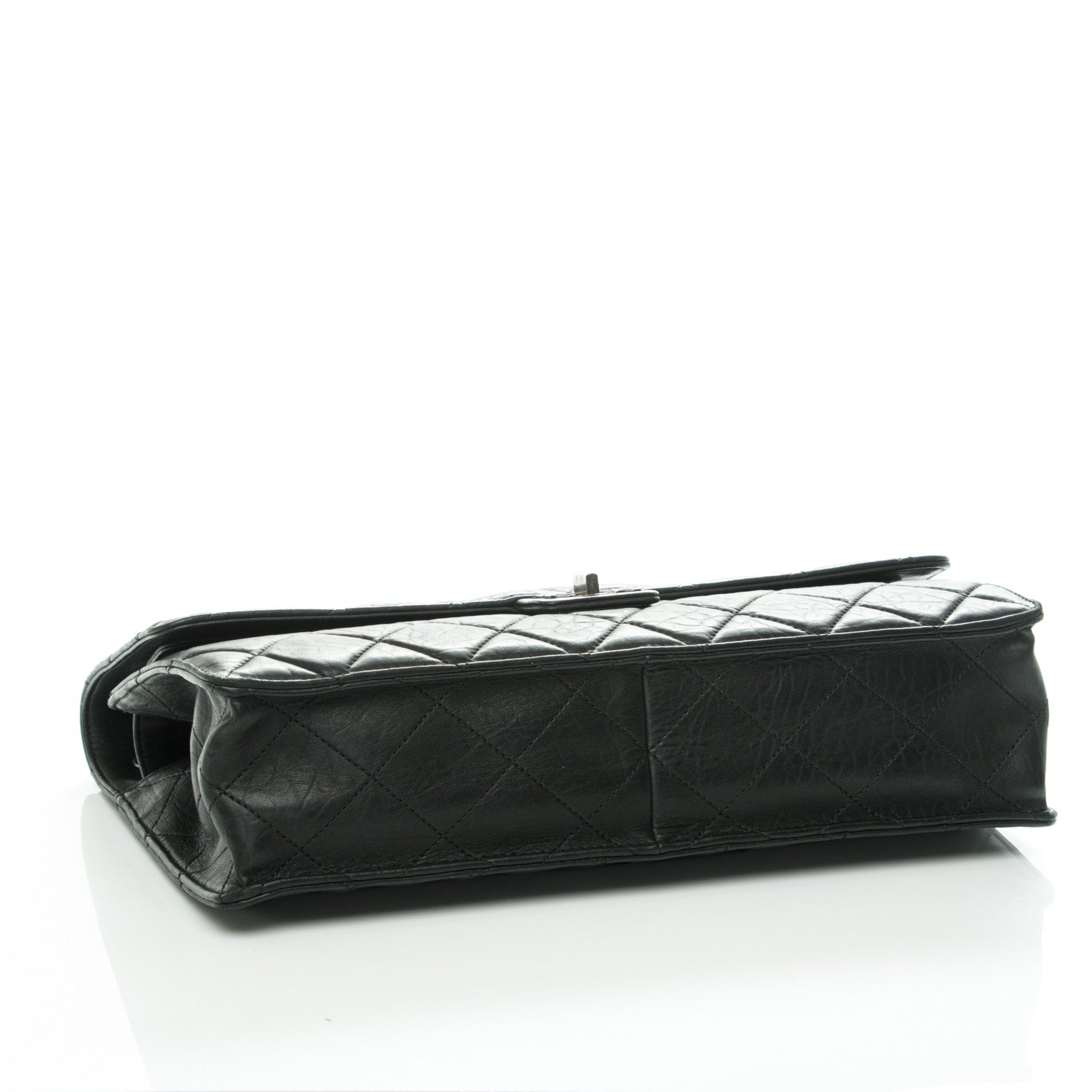 Chanel Washed Lambskin Maxi Take Away Flap Bag Black 4 of 8